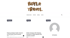 Desktop Screenshot of boyletravel.com